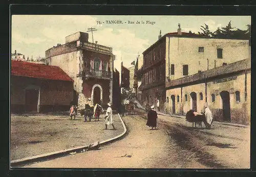 AK Tanger, Rue de la Plage