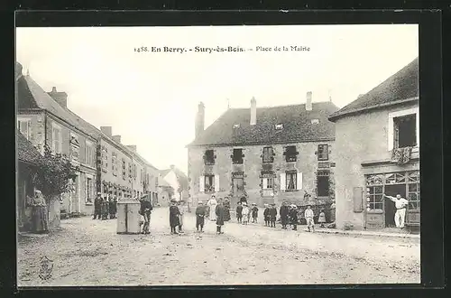 AK Sury-es-Bois, Place de la Mairie