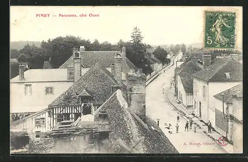 AK Piney, Panorama, coté Ouest