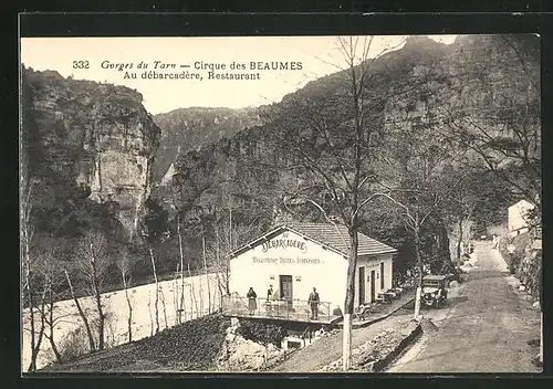 AK Gorges du Tarn, Cirque des Beaumes, Restaurant