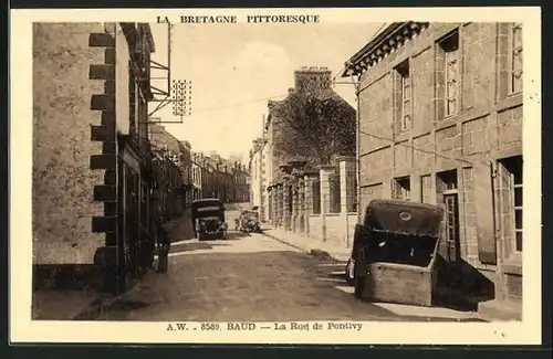 AK Baud, La Rue de Pontivy