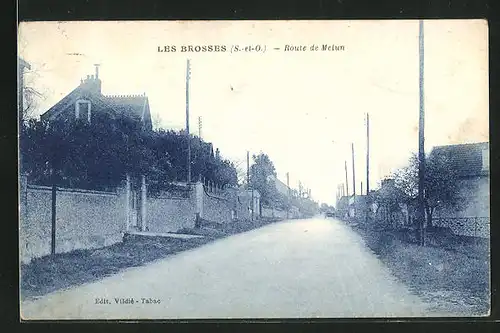 AK Les Brosses, Route de Melun