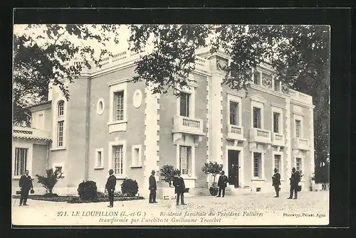 AK Le Loupillon, Residence familiale du President Fallieres, transformee par l`architecte Guillaume Tronchet