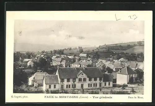 AK Faux-la-Montagne, Vue gènèrale