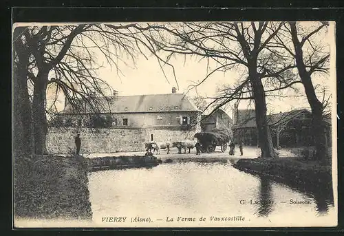 AK Vierzy, La Ferme de Vauxcastille