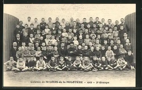 AK St-Louis-de-la-Mulotière, Colonie, 2. Groupe 1912