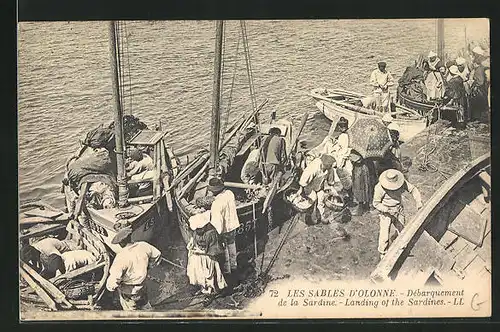 AK Les Sables d`Olonne, Dèbarquement de la Sardine