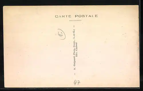 AK Lèvignac-de-Guyenne, Vue Gènèrale prise du Fourquet