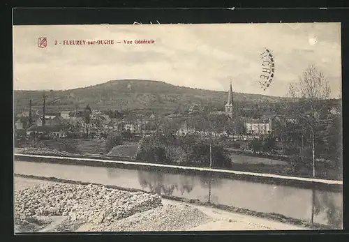 AK Fleurey-sur-Ouche, Vue Generale