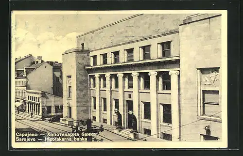 AK Sarajewo, Hipotekarna banka, Bankgebäude