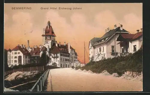 AK Semmering, Grand Hotel Erzherzog Johann