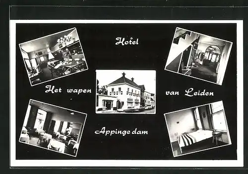 AK Appingedam, Hotel-Café-Restaurant-Concertzaal Het Wapen van Leiden, Wijkstraat