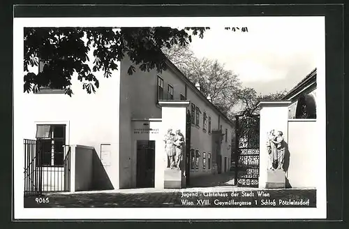 AK Wien, Jugend-Gästehaus, Schloss Pötzleinsdorf, Geymüllergasse 1