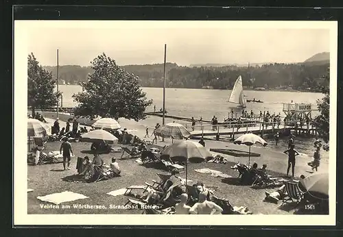 AK Velden am Wörthersee, StrandbadBulfen