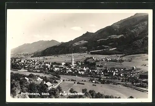 Foto-AK Rottenmann, Panorama mit Umland