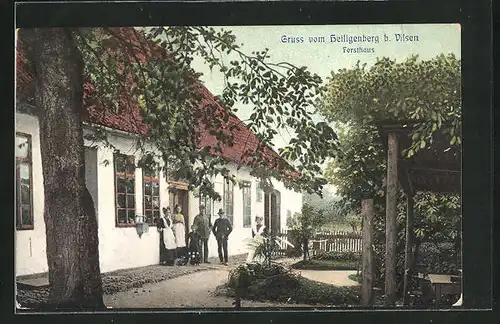 AK Vilsen, Gasthaus und Forsthaus zum Heiligenberg