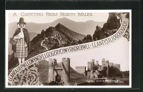 AK North Wales, Conway Castle and Bridge