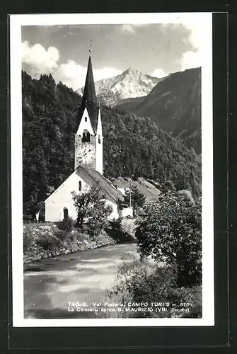 AK Campo Tures, La Chiesetta antica S. Maurizio, Val Pusteria