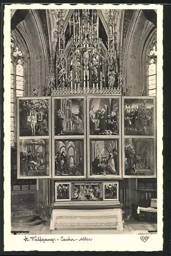 AK St. Wolfgang im Salzkammergut, Pacher-Altar