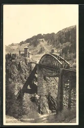 AK Wiesberg, Trisannabrücke und Schloss Wiesberg