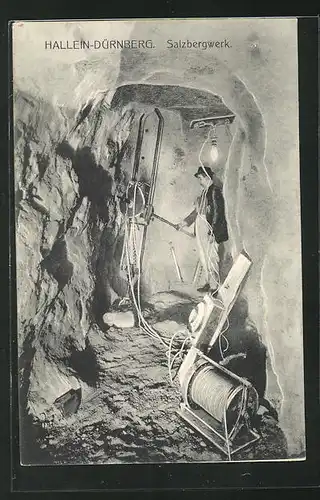 AK Hallein-Dürnberg, Blick in das Salzbergwerk