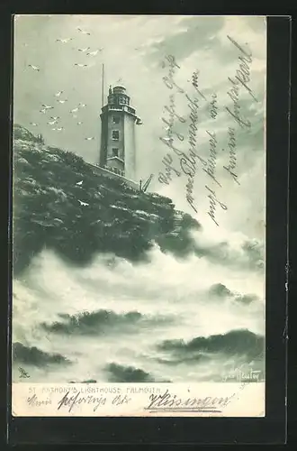 AK Falmouth, St. Anthony`s Lighthouse, Leuchtturm