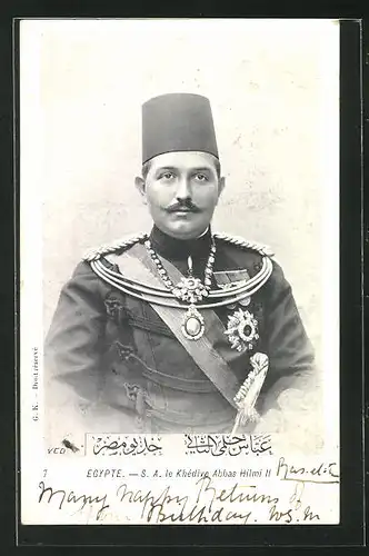 AK Ägypten, S. A. Le Khedive Abbas Hilmi II