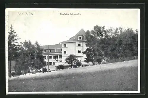 AK Bad Elster / V., Kurheim Reichsbahn