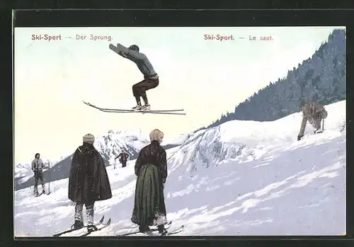 AK Ski-Sport, der Sprung