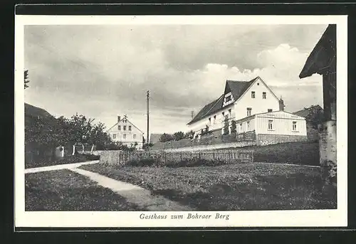 AK Bohra-Ostritz, Gasthaus zum Bohraer Berg von Paul Gebauer