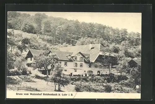 AK Reichenbach / Schwarzwald, Ansicht vom Gasthaus Walzenhof