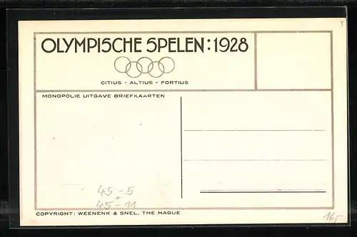AK Amsterdam, Olympiade 1928, Fussballspiel, De Uruguay Keeper redt Schitterend