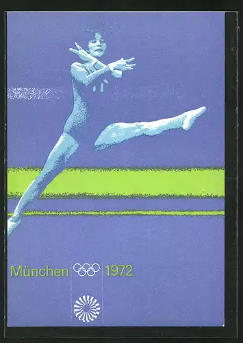 AK München, Olympische Spiele 1972, Bodenturnerin