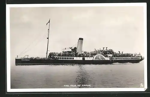 AK Passagierschiff The Isle of Arran auf ruhiger See