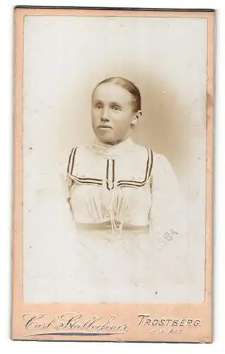 Fotografie Carl Stallechner, Trostberg, Portrait einer jungen Frau