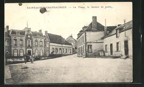 AK St-Aubin-Chateauneuf, La Place, le bureau de poste