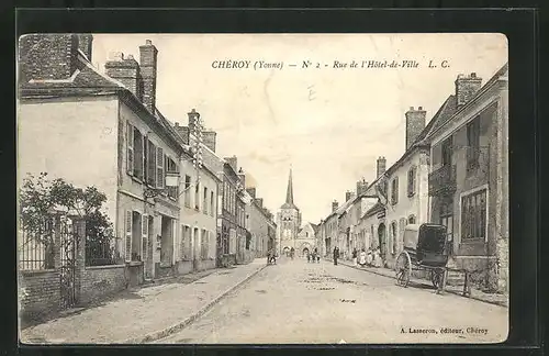 AK Chéroy, Rue de l`Hotel de Ville