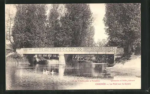 AK Chichée, Le Pont sur le Serein