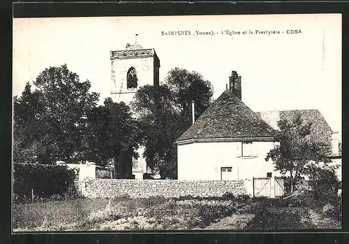 AK Sainpuits, L`Église et le Presbytère