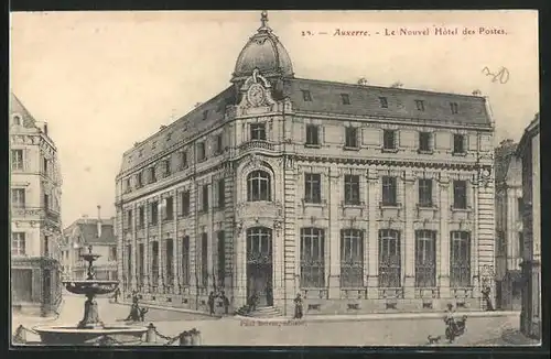 AK Auxerre, Le Nouvel Hotel des Postes