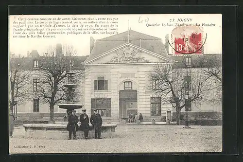 AK Joigny, La Fontaine Quartier Dubots-Thainvillle