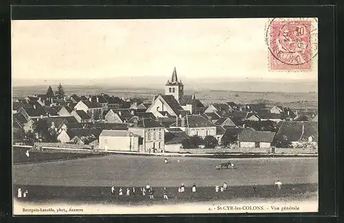 AK Saint-Cyr-les-Colons, Vue generale