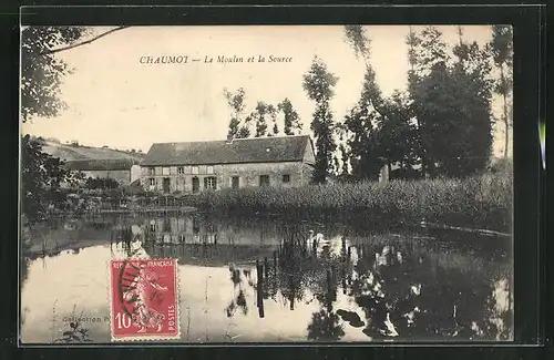 AK Chaumot, Le Moulin et la Source