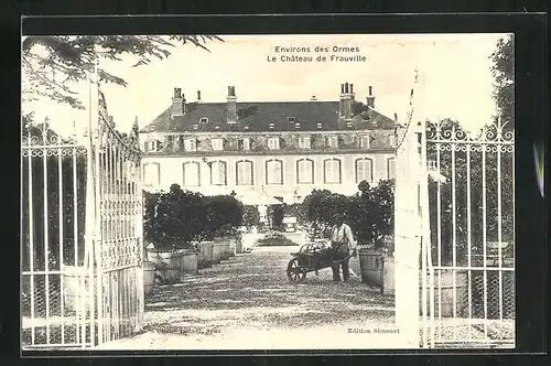 AK Frauville, Le Chateau, Schloss
