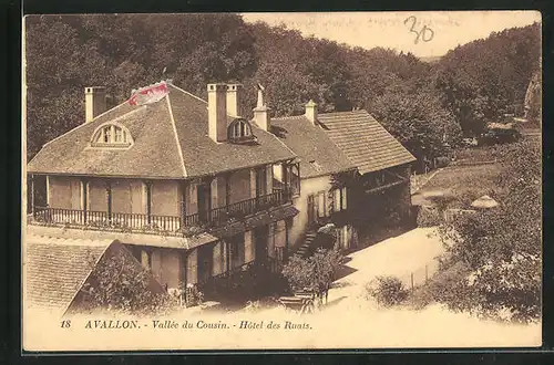 AK Avallon, Vallée du Cousin, Hotel des Ruats