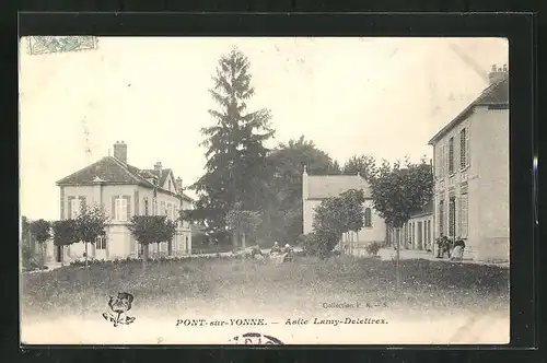 AK Pont-sur-Yonne, Asile Lamy-Delettrez