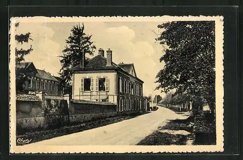 AK Pont-sur-Yonne, Asile Lamy-Delettrez, Route de Villeperrot