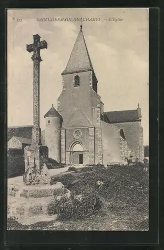 AK Saint-Germain-des-Champs, L`Eglise