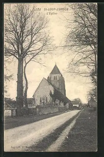 AK St-Loup-d`Oron, L`Eglise, Kirche