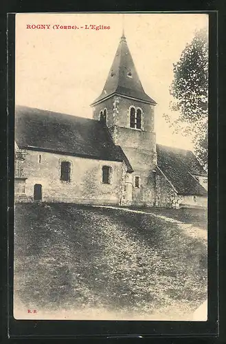 AK Rogny, L`Eglise, Kirche